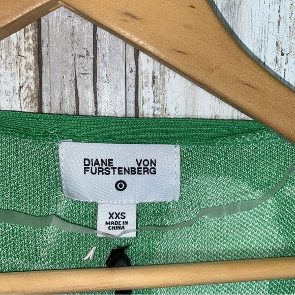 NWT Diane Von Furstenberg X Target Green Wrap - Picture 6 of 6